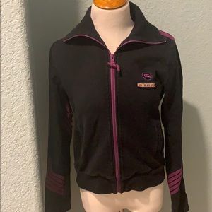 Burberry light sweatshirt zip up.